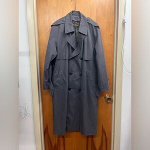 Vintage Biltmore essess fashion Gray Trench Coat
